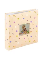 Albumy fotograficzne - Hama "Spacy" Memo Album for 200 Photos with a Size of 10x15 cm apricot - miniaturka - grafika 1