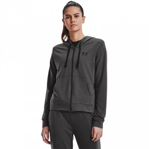 Damska bluza treningowa UNDER ARMOUR Rival Terry FZ Hoodie - Bluzy damskie - miniaturka - grafika 1