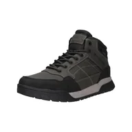 Kozaki damskie - Tom Tailor Męskie 4280370006 modne kozaki, Coal, 45 EU, antracyt, 45 EU - miniaturka - grafika 1