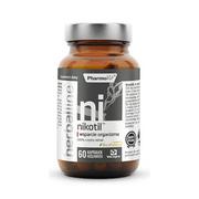 Suplementy naturalne - PHARMOVIT Pharmovit Herballine Nikotin 60 kapsułek - miniaturka - grafika 1