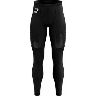 Spodnie męskie Compressport Winter Trail Under Control Full Tights - Spodnie sportowe męskie - miniaturka - grafika 1