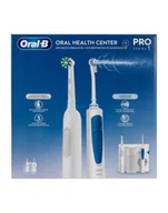 Szczoteczki elektryczne - Braun Oral-B Dental Center-b Pro 1 White + Oxyjet Irrigator - miniaturka - grafika 1