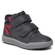 Buty dla chłopców - Sneakersy Geox J Arzach Boy J364AB 0MEFU C0735 S Navy/Red - miniaturka - grafika 1