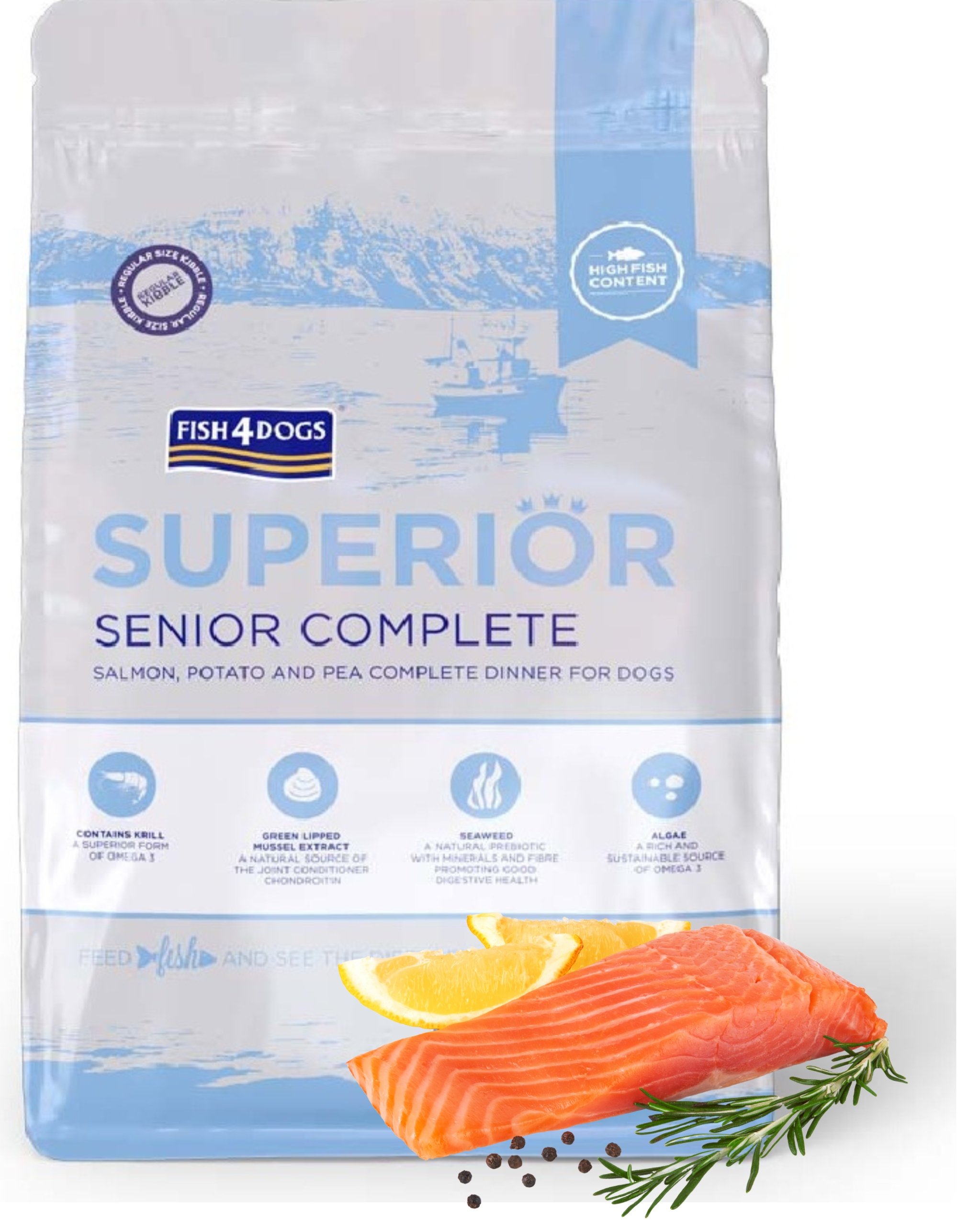 Fish4Dogs Superior Weight Control - Light - Rasy Małe 6 kg