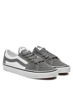 Trampki damskie - Vans Tenisówki VN000BVXPWT1 Szary - miniaturka - grafika 1
