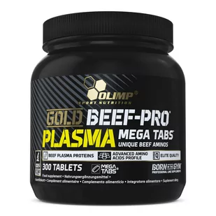 Olimp Gold Beef-Pro Plasma 300 tab 5100 - Aminokwasy - miniaturka - grafika 1