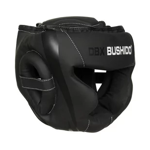 Kask Bokserski Treningowy Sparingowy Czarny Mat - Black Master | DBX BUSHIDO - Kaski bokserskie i maski - miniaturka - grafika 1