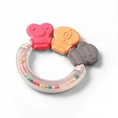 Gryzaki dla dzieci - BABYONO 1595 grzechotka z gryzakiem - miniaturka - grafika 1