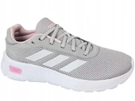 Buty sportowe damskie - Adidas Cloudfoam Comfy IH6126 Buty Sportowe Damskie Lekkie Szare - miniaturka - grafika 1