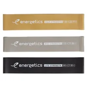 Gumy, taśmy, ekspandery - Energetics, guma do ćwiczeń, Mini Set Pro 1.0, złota - miniaturka - grafika 1