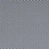 Atrapy i grille samochodowe - Simoni Racing Czarna aluminiowa siatka wyścigowa - 110 x 50 cm - diament 3,5 x 8 mm - miniaturka - grafika 1