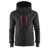 Kurtki męskie - Kurtka Męska 4F Softshell Męski Czarny HOZ18-SFM602-20S Czarny S - miniaturka - grafika 1