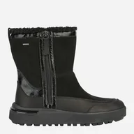 Kozaki damskie - Zimowe kozaki damskie Geox D26QSB02243-C9999 38 Czarne (8050036778048). Kozaki damskie - miniaturka - grafika 1