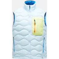 Kurtki i kamizelki sportowe męskie - Kamizelka Peak Performance puchowa męska Helium Utility Down Vest niebieska - M - miniaturka - grafika 1