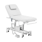 Stoły i łóżka do masażu - Physa Łóżko do masażu 2 silniki 200 kg białe LYON WHITE_PH - miniaturka - grafika 1