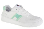 Buty dla dziewczynek - Tommy Hilfiger Low Cut Lace-Up Sneaker T3A4-32143-1351A166 dziewczęce sneakersy, białe, rozmiar 38 - miniaturka - grafika 1