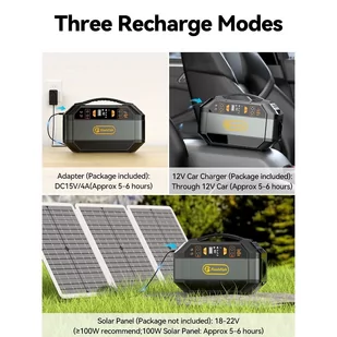 Flashfish P56 Portable Power Station, 288.6Wh/78000mAh Battery Pack Solar Generator, 330W AC Output, 600W Peak Output - Akcesoria turystyczne Flashfish P56 Portable Power Station, 288.6Wh/78000mAh Battery Pack Solar Generator, 330W AC Output, 600W Peak Output - Akcesoria turystyczne - miniaturka - grafika 6