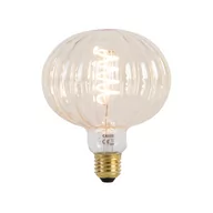 Żarówki LED - Calex Żarówka LED E27 ściemnialna G125 bursztynowa 4W 200 lm 2000K - miniaturka - grafika 1