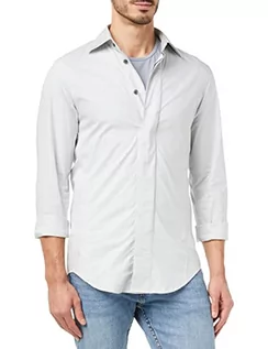 Koszule męskie - G-STAR RAW Męska koszula Formal Superslim, Szary (Cool Grey D22008-c271-1295), L - grafika 1