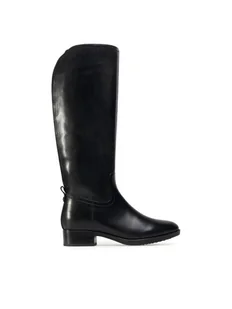 Geox Oficerki D Felicity A D04G1A 00043 C9999 Czarny - Kozaki damskie - miniaturka - grafika 1