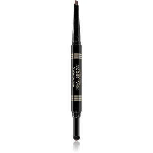 Max Factor REAL BROW - FILL & SHAPE - Dwustronna kredka do brwi - 02 SOFT BROWN - Akcesoria i kosmetyki do stylizacji brwi - miniaturka - grafika 1