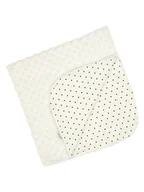 Koce i narzuty dla dzieci - Niemowlęcy kocyk w kropeczki beżowy Nicol,r.ONESIZE - miniaturka - grafika 1