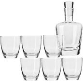 Szklanki - Zestaw szklanek z karafką AMBITION Amber 301194 (7-elementowy) - miniaturka - grafika 1