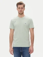 Koszulki męskie - Lee T-Shirt Patch 112364540 Zielony Regular Fit - miniaturka - grafika 1