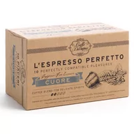 Kawa w kapsułkach i saszetkach - Diemme CUORE (kawa bezkofeinowa) kapsułki do Nespresso - 10 kapsułek - miniaturka - grafika 1
