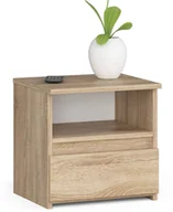 Szafki nocne - Szafka skandynawska nocna sonoma dąb F3-Z97 - miniaturka - grafika 1