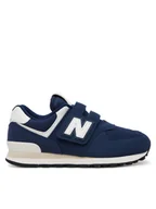 Buty dla chłopców - New Balance Sneakersy PV574BCE Niebieski - miniaturka - grafika 1