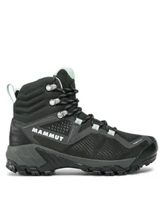 Mammut Trekkingi Sapuen High GTX GORE-TEX 3030-04251-00759-1040 Szary - Buty trekkingowe damskie - miniaturka - grafika 1