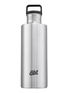 Esbit Esbit Sculptor Drinking Bottle 1l, stainless steel  2021 Bidony DB1000SC-S - Shakery i bidony sportowe - miniaturka - grafika 1