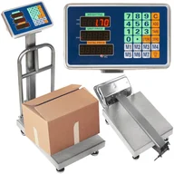 Inne urządzenia pomiarowe - Waga Magazynowa Sklepowa Elektroniczna LCD 150kg ISO TRADE - miniaturka - grafika 1