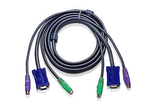 Aten 2L-5002P/C Kabel 2x SVGA+klawPS+myszPS1.8 m Light