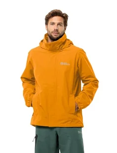 Jack Wolfskin Stormy Point 2l Jkt M Kurtka Mężczyźni, Safflower, L - Kurtki męskie - miniaturka - grafika 1
