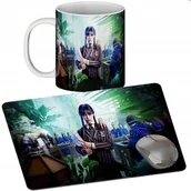 Podkładki pod mysz - Zestaw Kubek + Podkładka - Wednesday Addams - Prezent Wiele Wzorów + Imię - miniaturka - grafika 1