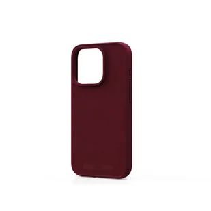 Njord byELEMENTS Suede Etui zamszowe do iPhone 15 Pro z MagSafe - Czerwone - Etui i futerały do telefonów - miniaturka - grafika 6