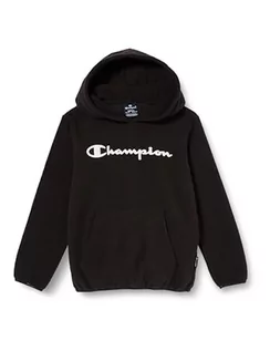 Bluzy i sweterki niemowlęce - Champion Legacy Outdoor B-Filament Polar Fleece Dla dzieci i młodzieży Bluza z kapturem, Nero, 7-8 lat - grafika 1