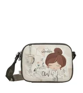 Torebki damskie - Anekke Sophia 42803-188 torebka na ramię listonoszka breloczek dziewczynka - miniaturka - grafika 1