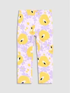 Legginsy - Coccodrillo Legginsy WC3122106LIG Fioletowy Slim Fit - miniaturka - grafika 1