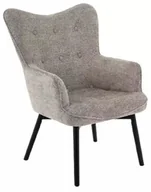 Fotele - Fotel wypoczynkowy relaksacyjny CARMEN RAVEN szary - miniaturka - grafika 1