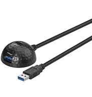 Kable USB - Kabel USB MicroConnect USB3.0 A-A 1.5m M-F USB3.0AAFD1.5 - miniaturka - grafika 1