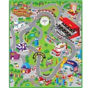 Maty edukacyjne - Anek, Mata Wyścigi 120cmx100cmx3mm - miniaturka - grafika 1