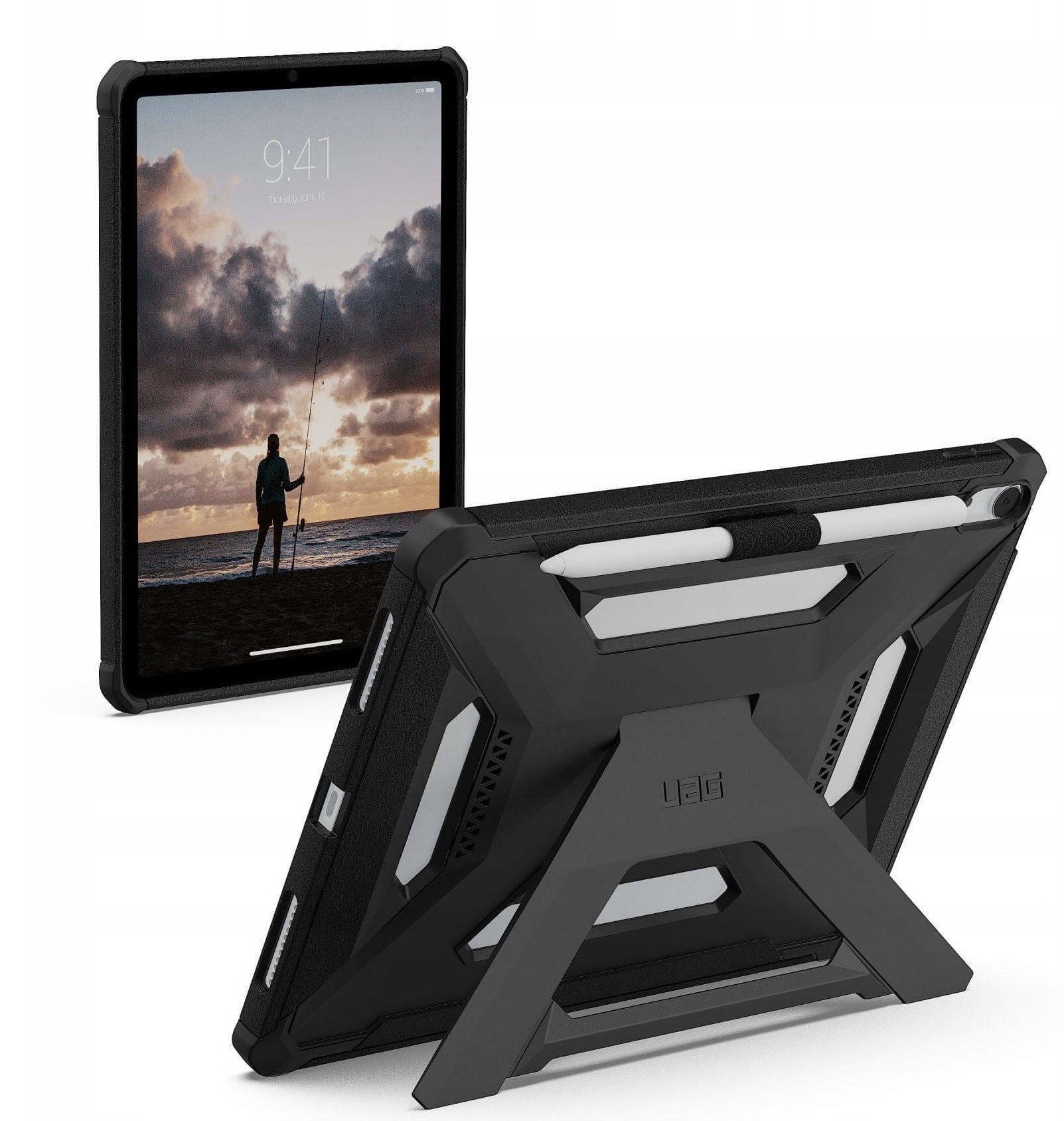 UAG Scout+ - etui z podstawką oraz uchwytem na Apple Pencil do iPad Air 11