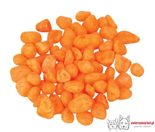 Żwirek do akwarium Happet fluor pomarańczowy 0.7cm, 0.5kg - Podłoże do akwarium - miniaturka - grafika 1