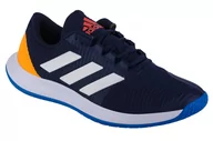 Piłka ręczna - adidas ForceBounce GW5067, Męskie, buty do piłki ręcznej, Granatowy - miniaturka - grafika 1