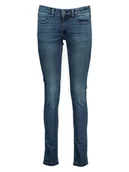 Spodenki damskie - Pepe Jeans Dżinsy "Pixie" - Skinny fit - w kolorze granatowym - miniaturka - grafika 1