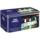 Gry karciane - Tactic Games Pro Poker, gra karciana Texas Hold'em - miniaturka - grafika 1