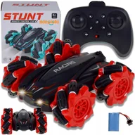 Zabawki zdalnie sterowane - SAMOCHÓD AUTO ZDALNIE STEROWANE RC DŹWIĘK ŚWIATŁA ZESTAW NA PILOT ZABAWKA - miniaturka - grafika 1